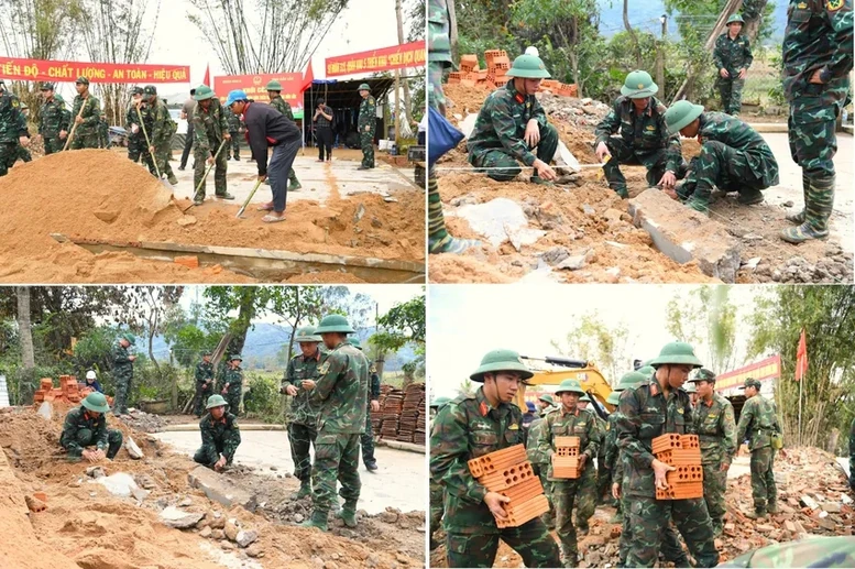 Quyết liệt hơn nữa triển khai “Chiến dịch Quang Trung” thần tốc xây dựng lại, sửa chữa nhà ở cho người dân