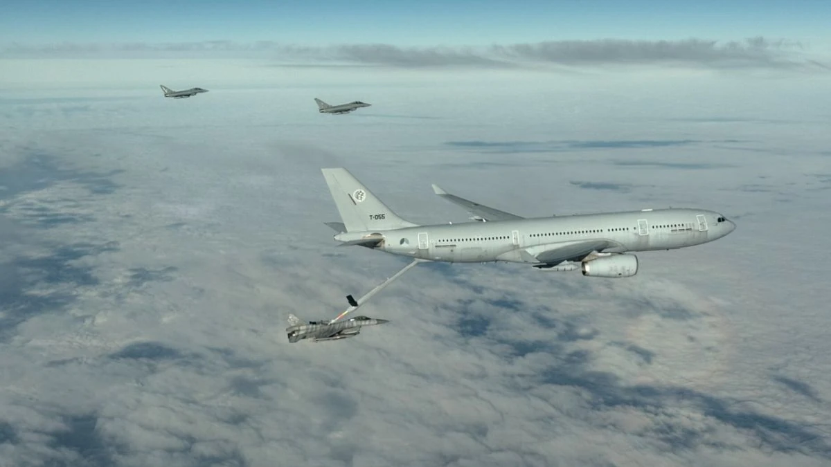 Ba Lan - Đức huấn luyện trên không, củng cố “lá chắn NATO” tại sườn Đông