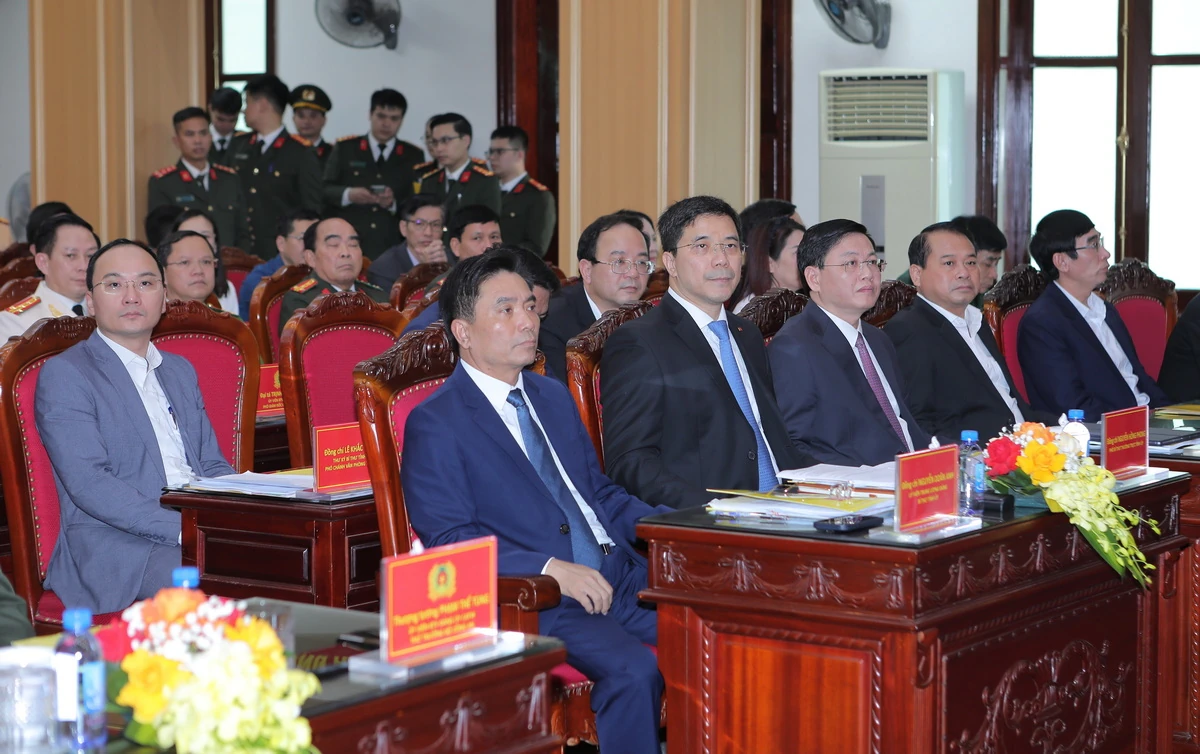 Bảo đảm an ninh trật tự, an toàn xã hội, xây dựng lực lượng Công an Thanh Hóa chính quy, tinh nhuệ, hiện đại