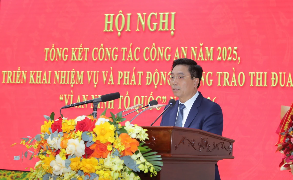 Bảo đảm an ninh trật tự, an toàn xã hội, xây dựng lực lượng Công an Thanh Hóa chính quy, tinh nhuệ, hiện đại