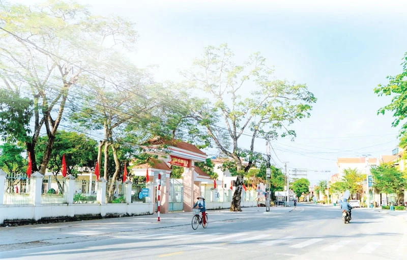 Nga Sơn xây dựng xã NTM nâng cao, hướng đến đô thị văn minh