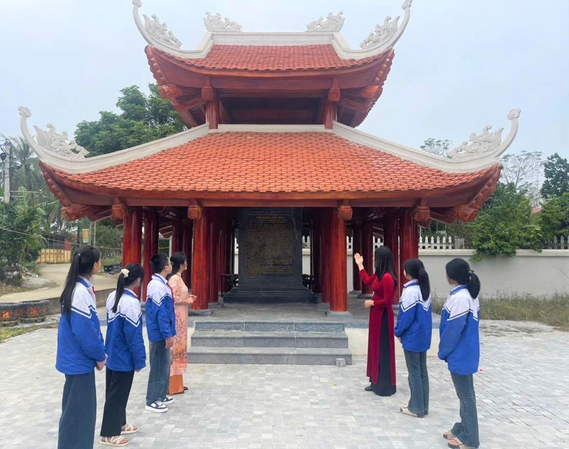 Phát huy giá trị di tích lịch sử cách mạng trên vùng đất Quần Tín