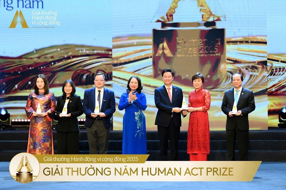 Quỹ Thiện Tâm được vinh danh hạng mục cao nhất trong lễ trao Giải thưởng Hành động vì cộng đồng 2025