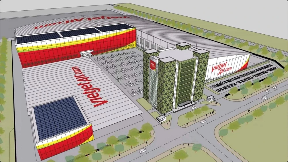 Vietjet cất nóc hangar chuẩn quốc tế, khai trương chuyến bay tới Cảng Hàng không quốc tế Long Thành