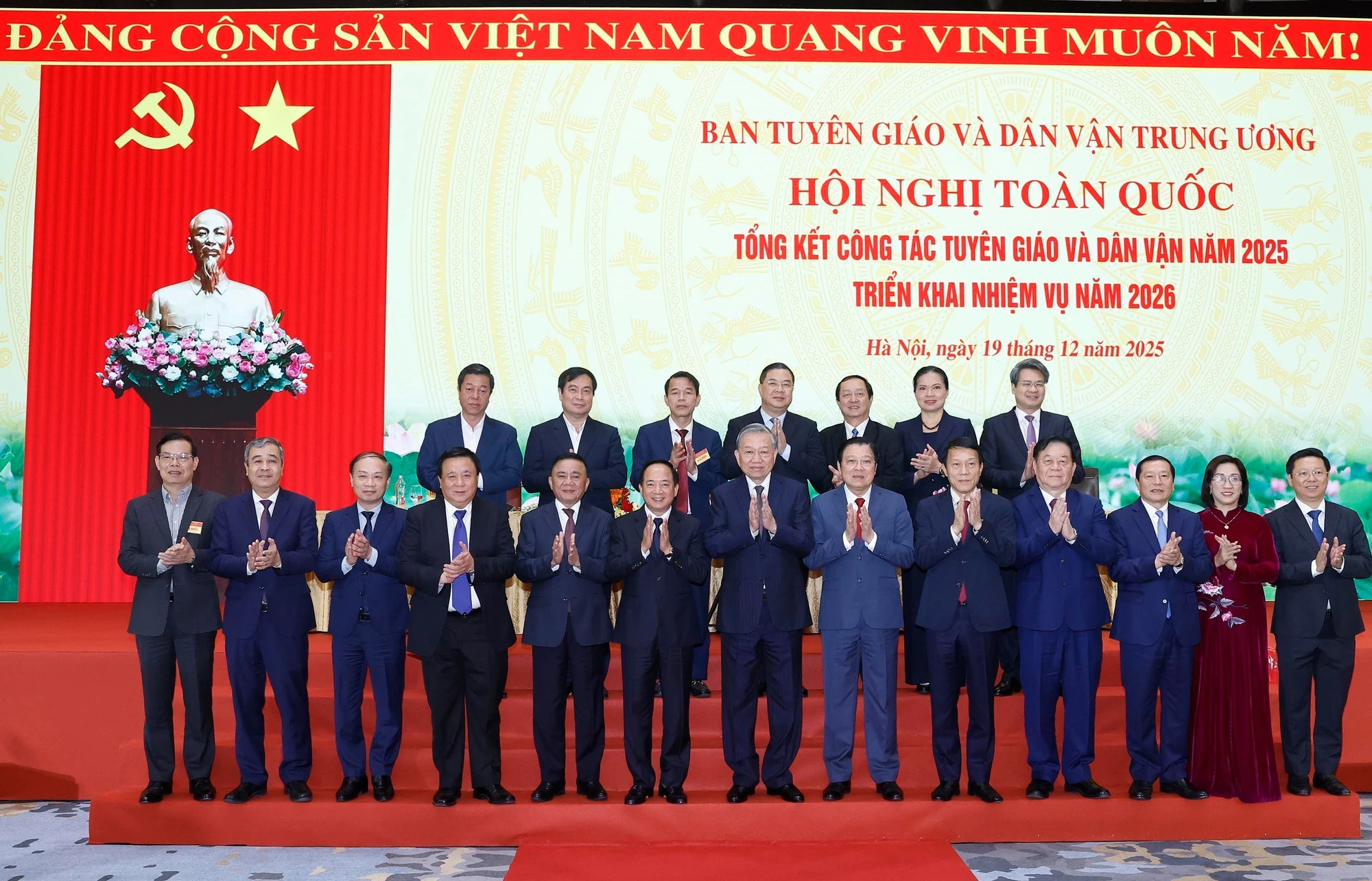 Toàn văn bài phát biểu của Tổng Bí thư Tô Lâm tại Hội nghị toàn quốc tổng kết công tác Tuyên giáo và Dân vận