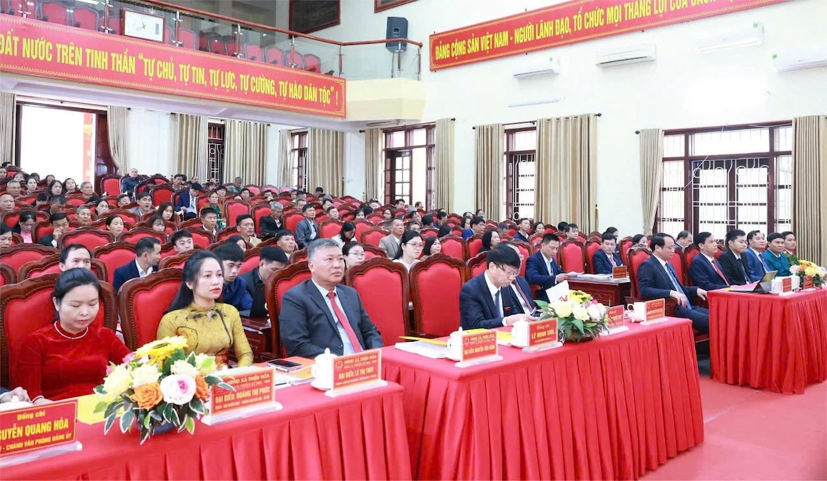 HĐND xã Thiệu Hóa thông qua nhiều tờ trình quan trọng tại Kỳ họp thứ 4