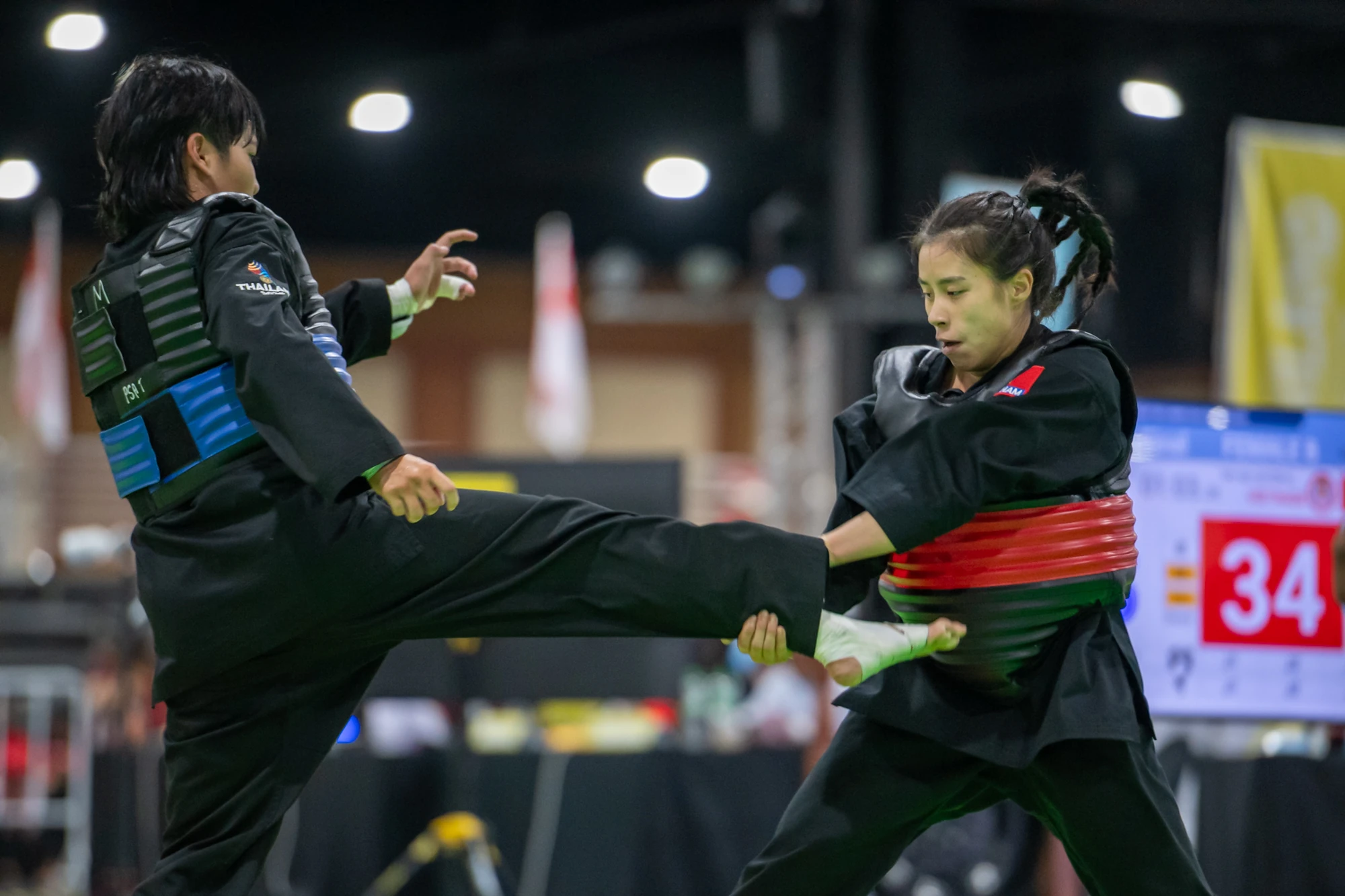 Pencak Silat Việt Nam giành 4 suất tranh huy chương vàng sau ngày thi đấu đầy thách thức