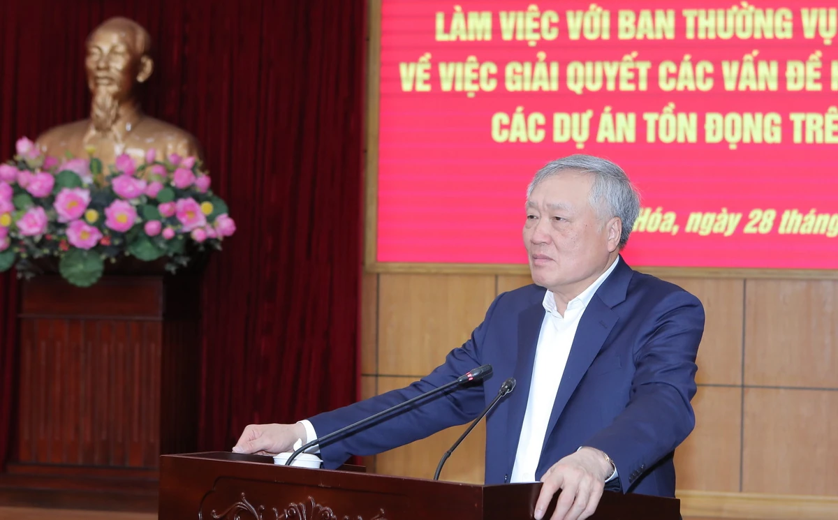 Xử lý dứt điểm các dự án tồn đọng, tạo nguồn lực để tỉnh Thanh Hóa phát triển bền vững