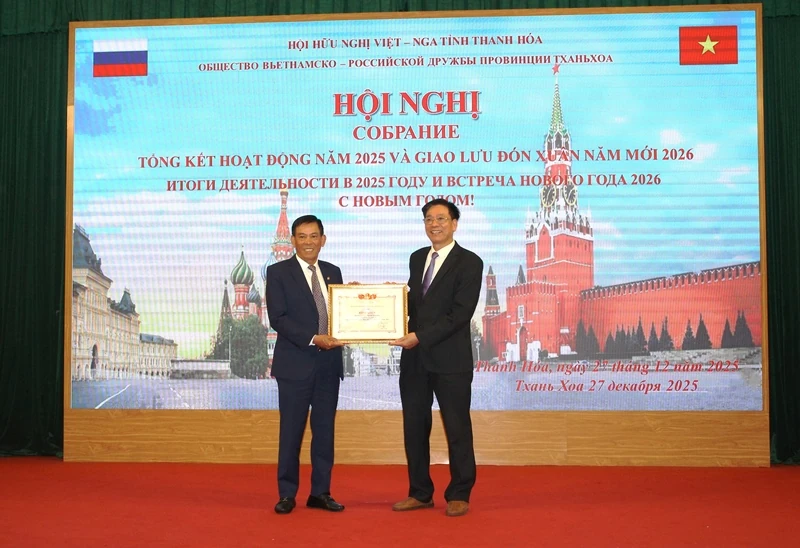 Tiếp tục nâng cao hiệu quả hoạt động Hội Hữu nghị Việt - Nga tỉnh Thanh Hóa