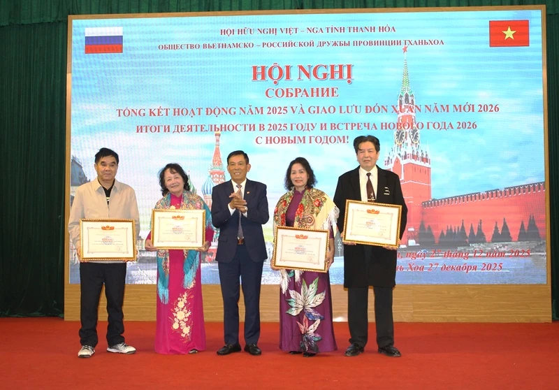 Tiếp tục nâng cao hiệu quả hoạt động Hội Hữu nghị Việt - Nga tỉnh Thanh Hóa