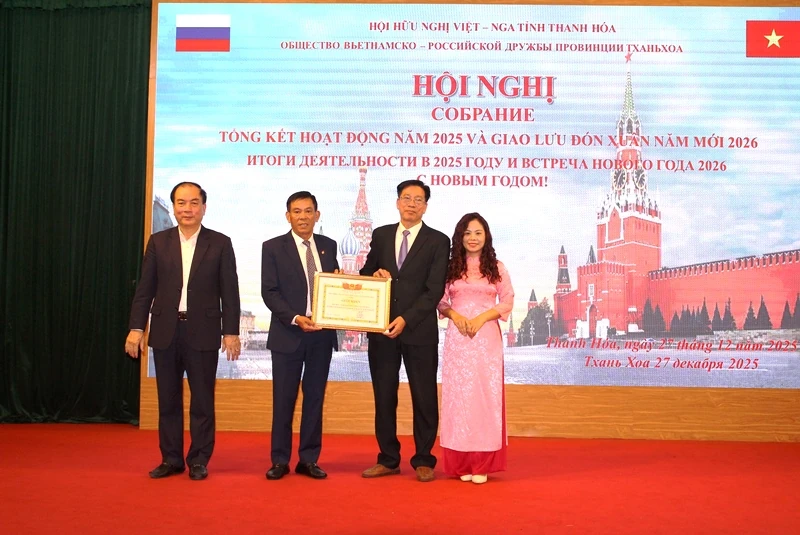 Tiếp tục nâng cao hiệu quả hoạt động Hội Hữu nghị Việt - Nga tỉnh Thanh Hóa