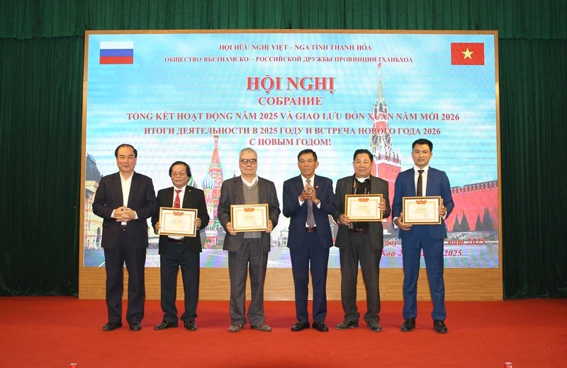 Tiếp tục nâng cao hiệu quả hoạt động Hội Hữu nghị Việt - Nga tỉnh Thanh Hóa