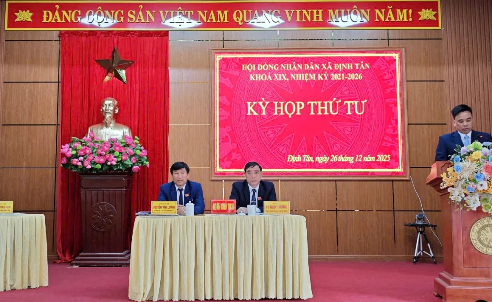 Năm 2025, xã Định Tân có 23/23 chỉ tiêu chủ yếu đạt và vượt kế hoạch