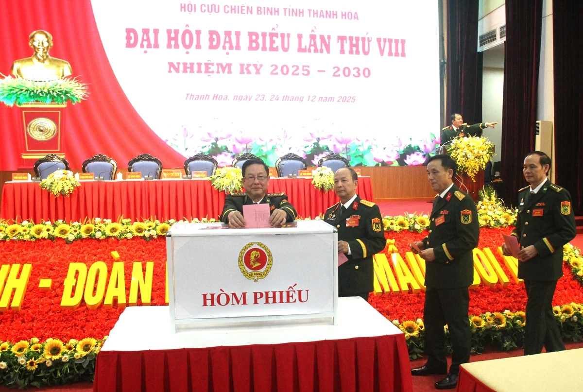 Đại hội đại biểu Hội Cựu chiến binh tỉnh lần thứ VIII hoàn thành phiên thứ nhất
