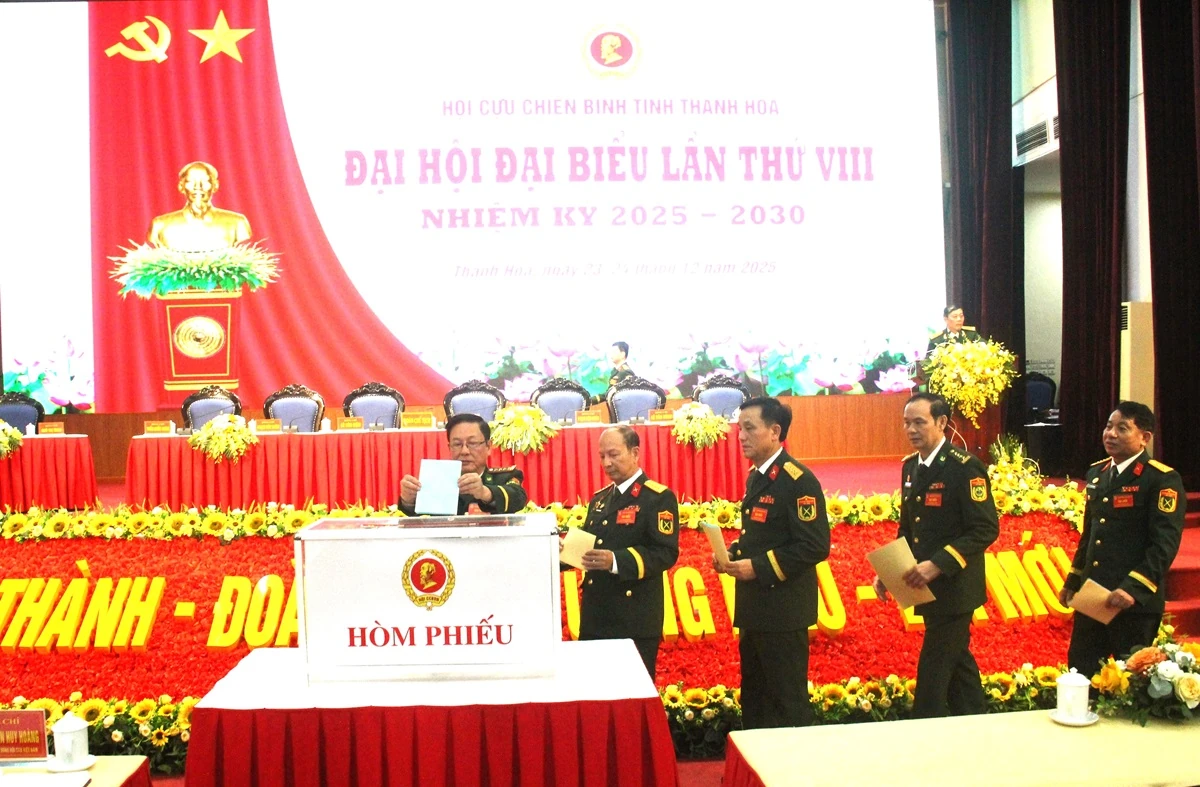 Đại hội đại biểu Hội Cựu chiến binh tỉnh lần thứ VIII hoàn thành phiên thứ nhất