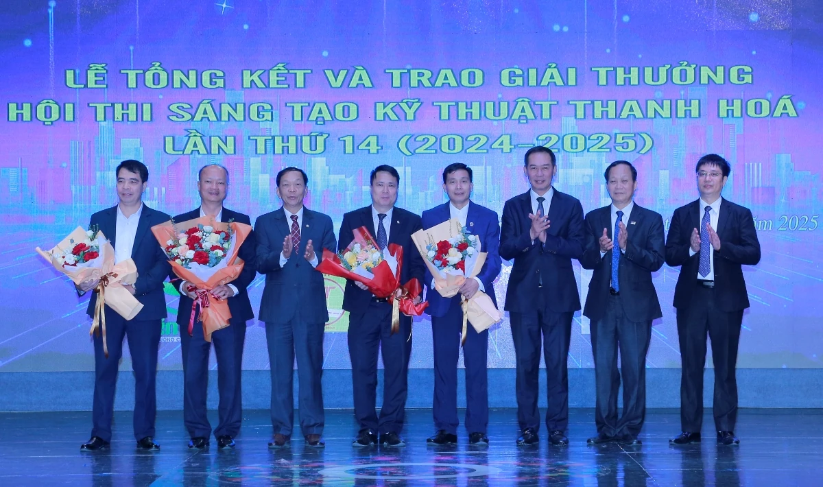 46 giải pháp xuất sắc đoạt giải Hội thi Sáng tạo kỹ thuật Thanh Hóa lần thứ XIV