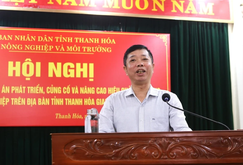 Tổng kết đề án Phát triển, củng cố và nâng cao hiệu quả của các HTX nông nghiệp trên địa bàn tỉnh Thanh Hóa, giai đoạn 2021-2025