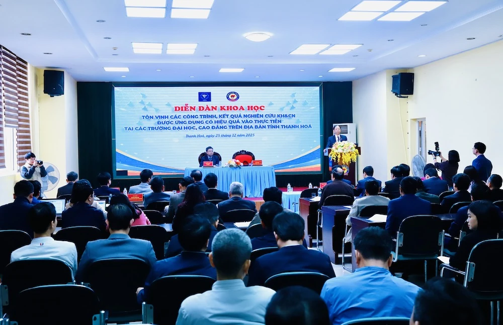 Diễn đàn khoa học tôn vinh các công trình nghiên cứu ứng dụng hiệu quả vào thực tiễn