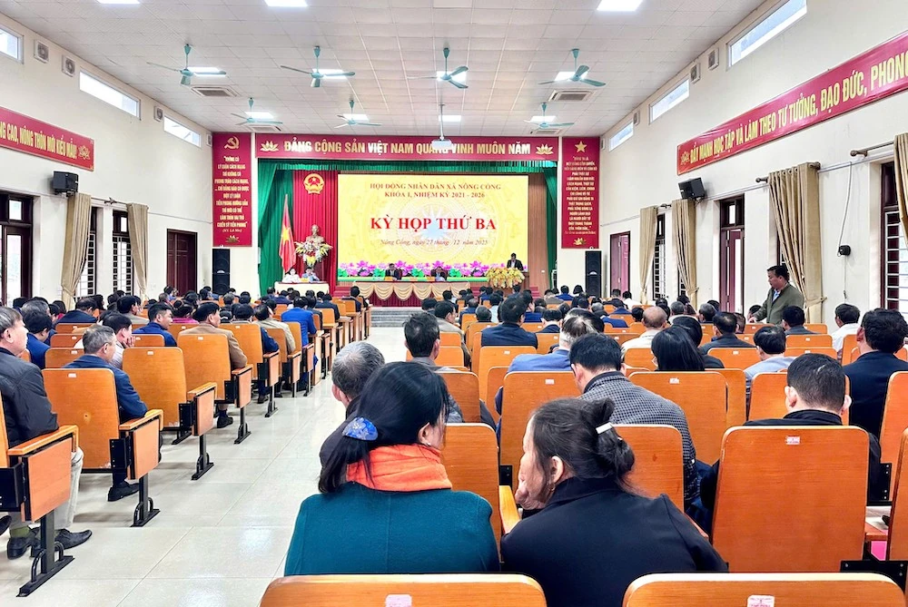 Xã Nông Cống: 22/24 chỉ tiêu năm 2025 đạt và vượt kế hoạch