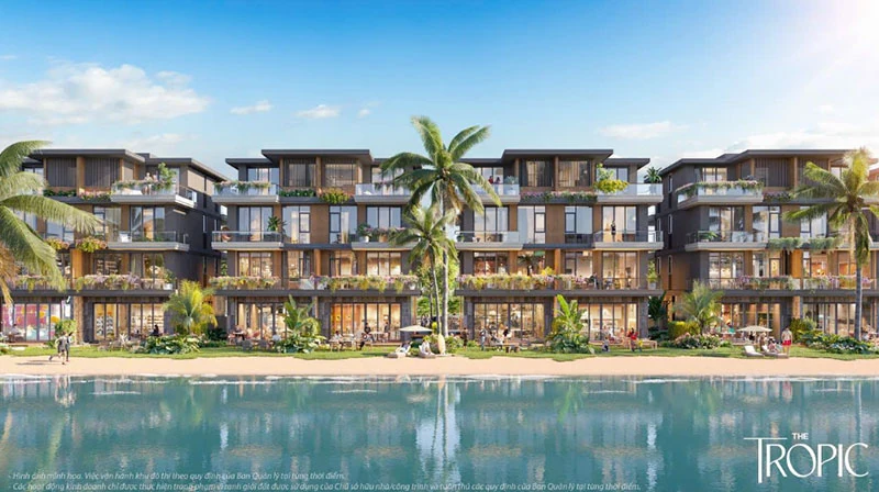 Tìm hiểu sản phẩm phân khu The Tropic hoàng thành Vinhomes Vũ Yên
