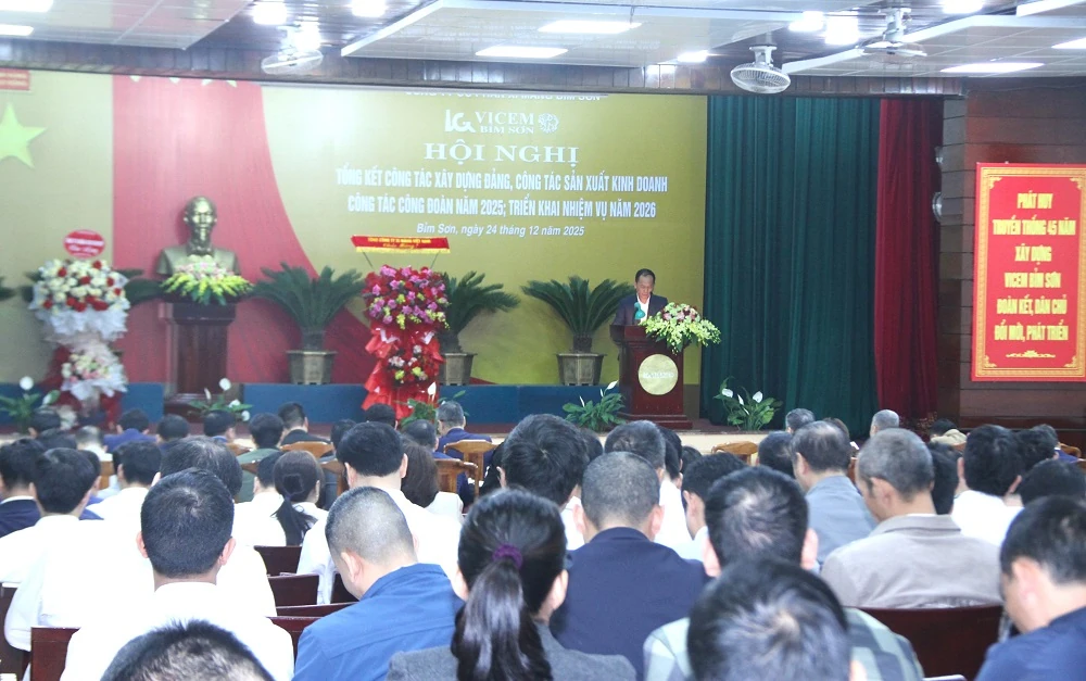 Vicem Bỉm Sơn vượt thách thức, hoàn thành kế hoạch sản xuất kinh doanh năm 2025
