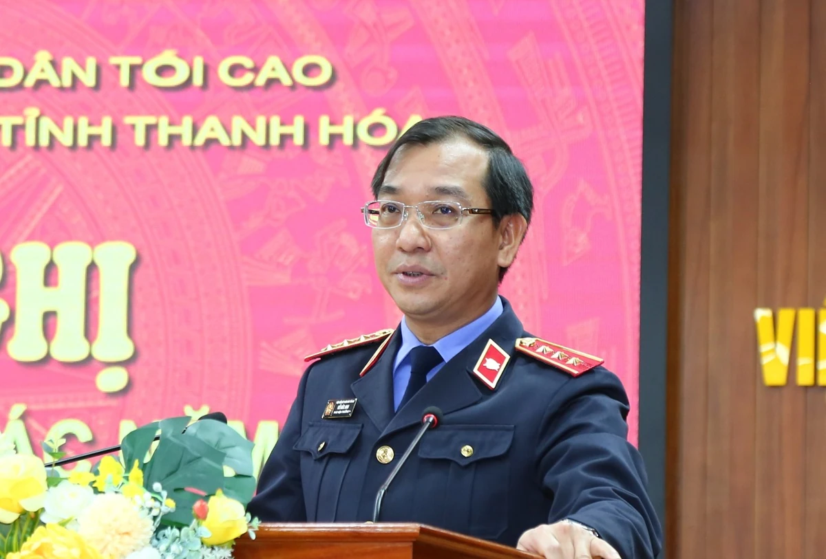 Thanh Hóa có tân Phó Viện trưởng VKSND tỉnh