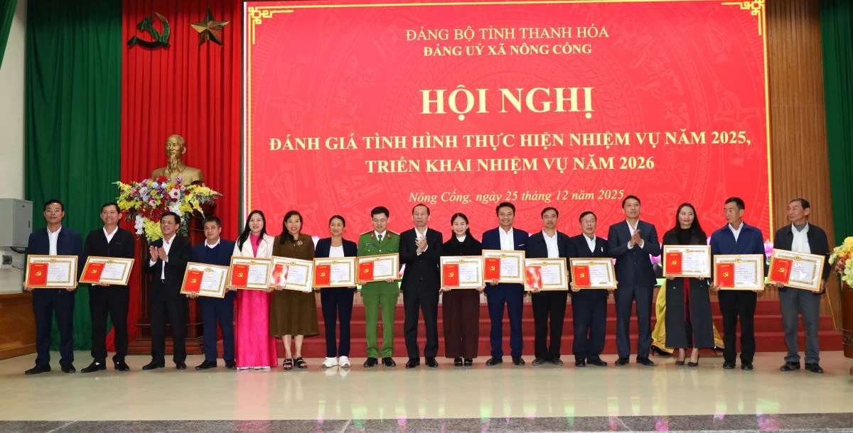 Xã Nông Cống huy động mọi nguồn lực, tạo bước đột phá trong phát triển kinh tế - xã hội