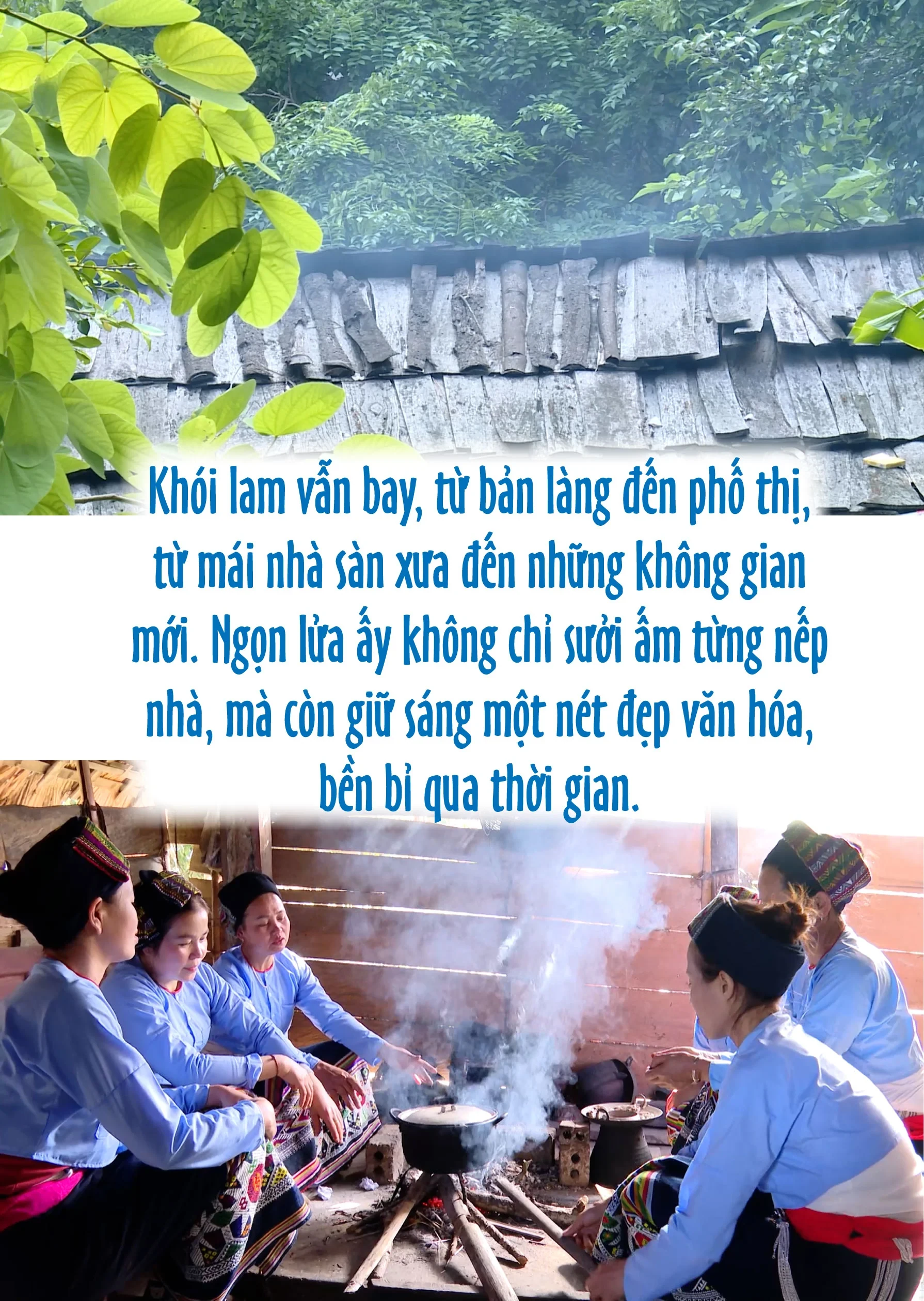 Khói lam trong nếp nhà người Thái