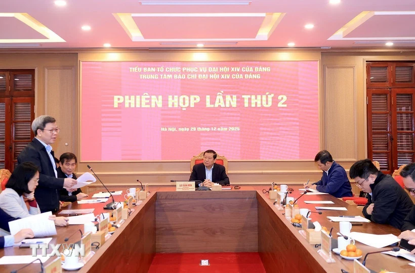 Khẩn trương triển khai nhiệm vụ của Trung tâm báo chí Đại hội XIV của Đảng