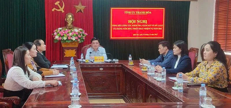 Đảng bộ xã Quý Lộc nâng cao chất lượng kiểm tra, giám sát