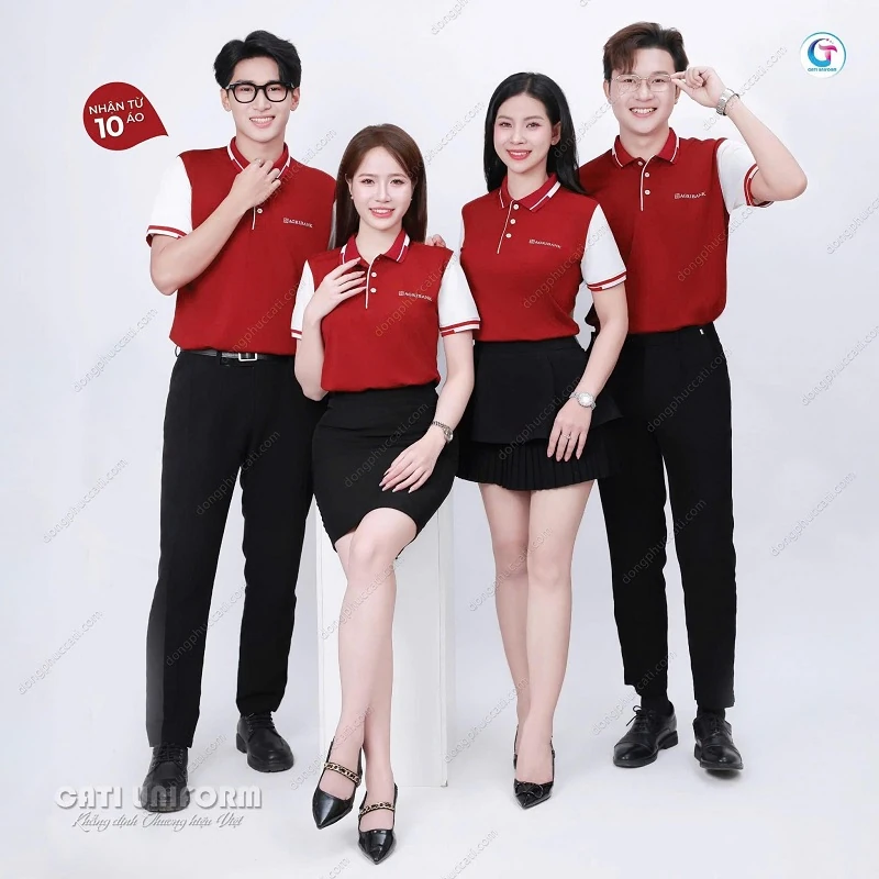 Áo phông đồng phục Cati - Sang trọng và tinh tế
