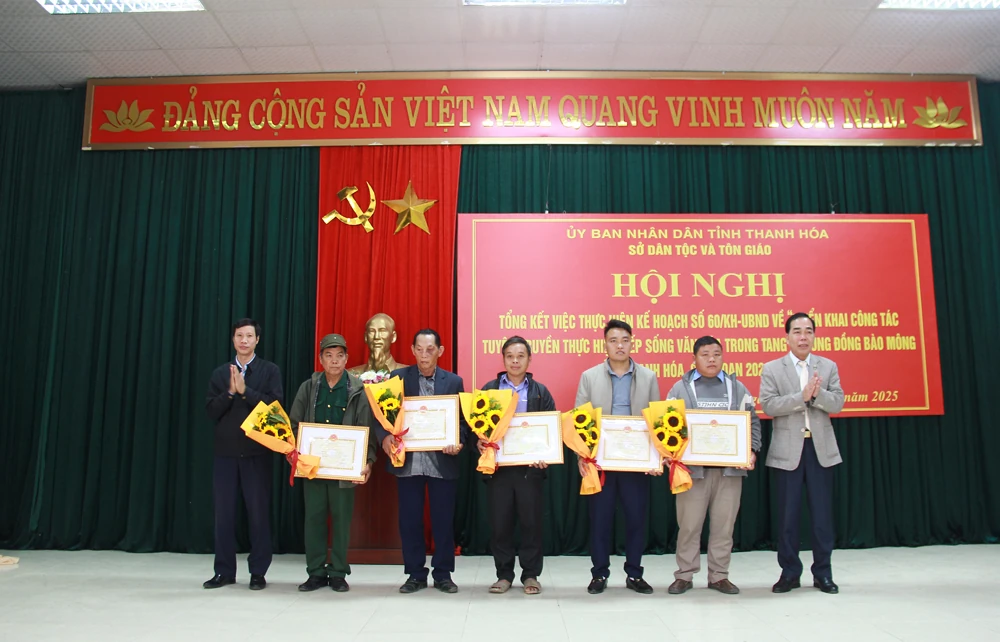 Tổng kết tuyên truyền thực hiện nếp sống văn hóa trong tang lễ vùng đồng bào Mông, giai đoạn 2021-2025