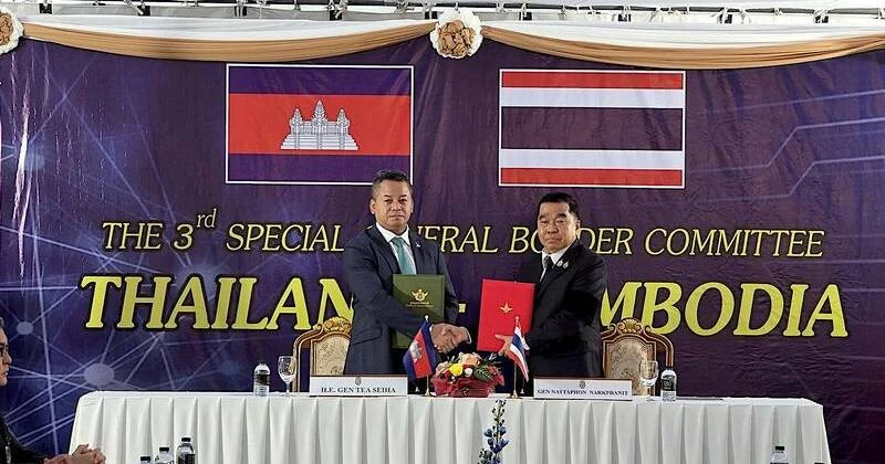 Thái Lan - Campuchia đối thoại tại Trung Quốc nhằm củng cố lệnh ngừng bắn