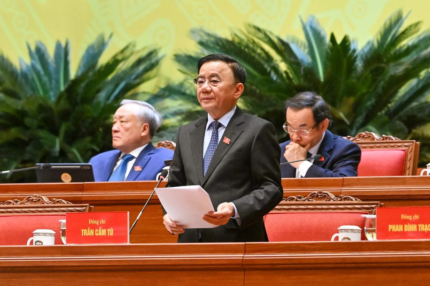 Đại hội XIV của Đảng: Phiên thảo luận ở hội trường về các văn kiện Đại hội chiều 21/1