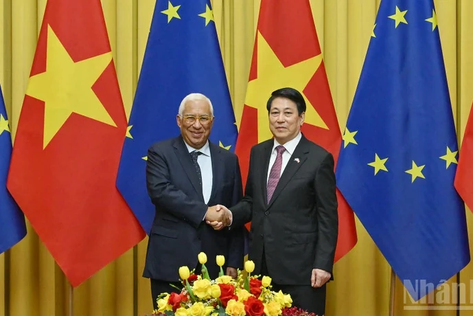 Tuyên bố chung về nâng cấp quan hệ Việt Nam-EU lên Đối tác chiến lược toàn diện