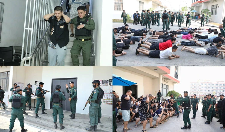 Campuchia bắt giữ hơn 2.000 người nước ngoài trong đợt truy quét mới nhất nhằm vào lừa đảo trực tuyến