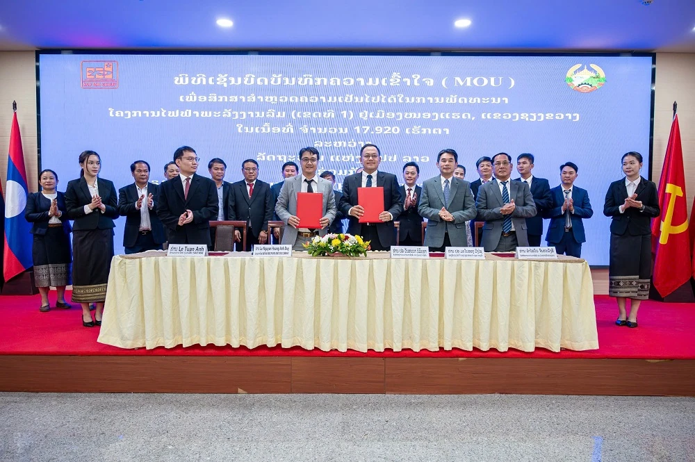 Sao Mai Group kiến tạo siêu dự án điện gió 450 triệu USD tại Bắc Lào