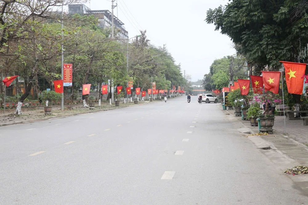 Phường Bỉm Sơn rộn ràng khí thế tuyên truyền, cổ động hướng về ngày bầu cử Quốc hội khóa XVI và HĐND các cấp 