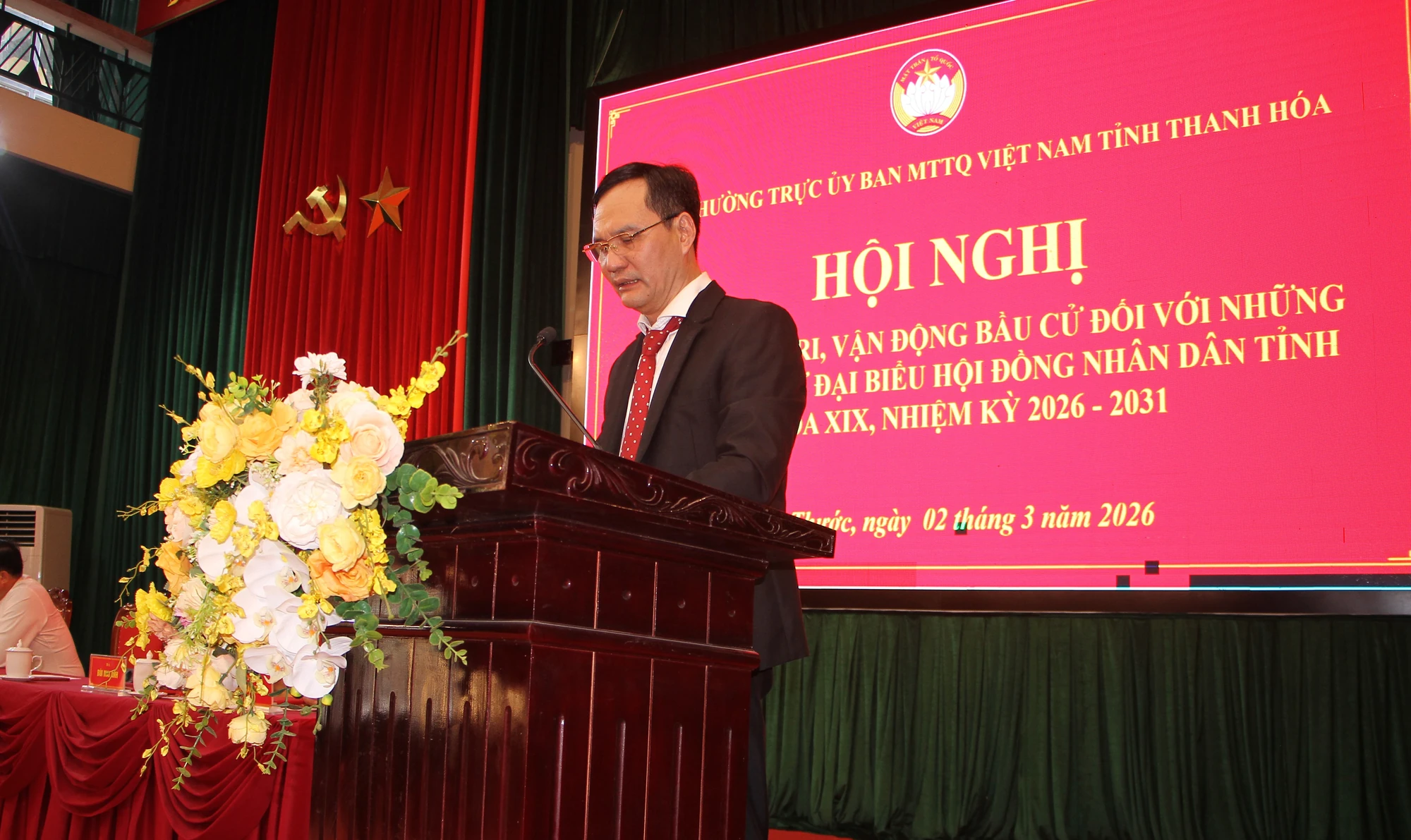 Các ứng cử viên đại biểu HĐND tỉnh tiếp xúc cử tri, vận động bầu cử tại đơn vị bầu cử số 4