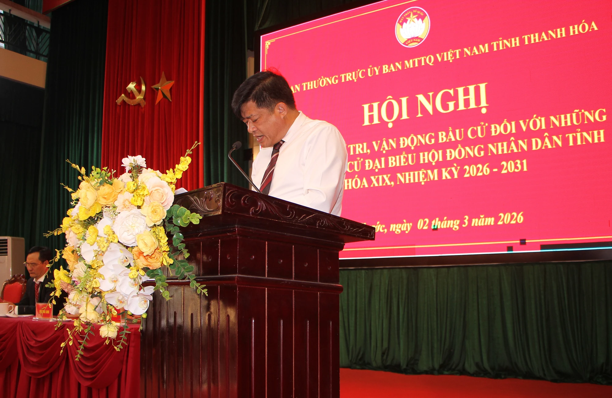 Các ứng cử viên đại biểu HĐND tỉnh tiếp xúc cử tri, vận động bầu cử tại đơn vị bầu cử số 4