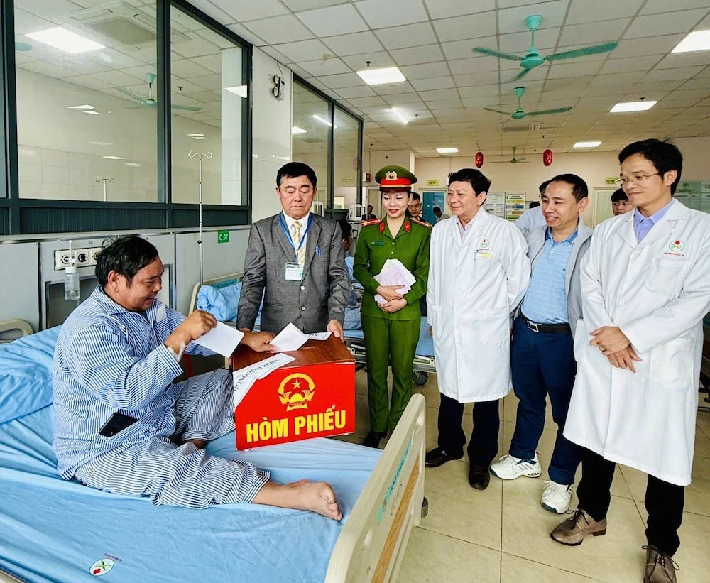 Những cử tri đặc biệt trong ngày hội lớn 