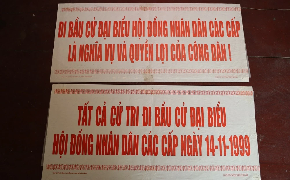 Ký ức bầu cử tại Bảo tàng tỉnh Thanh Hóa