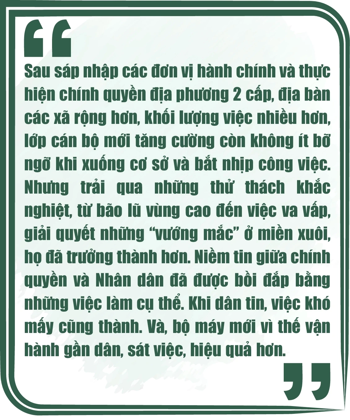 [E-Magazine] Dân vận khéo - “nhịp cầu” gắn kết lòng dân (Bài 2): Qua gian khó mới tỏ lòng dân