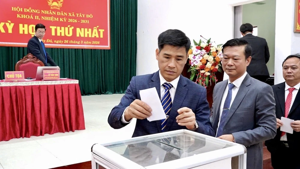 Kỳ họp thứ Nhất HĐND xã Tây Đô khóa II, nhiệm kỳ 2026-2031