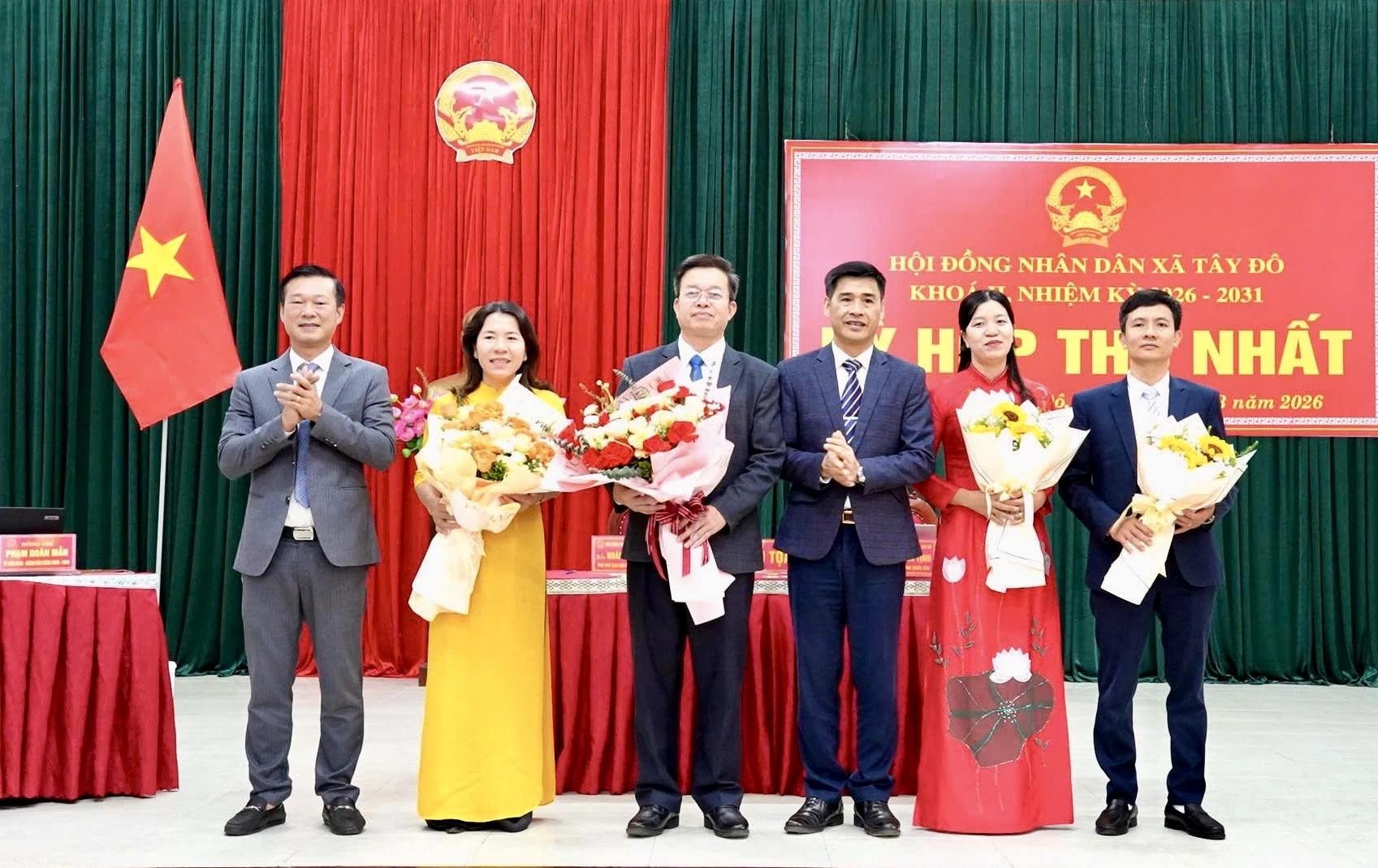 Kỳ họp thứ Nhất HĐND xã Tây Đô khóa II, nhiệm kỳ 2026-2031