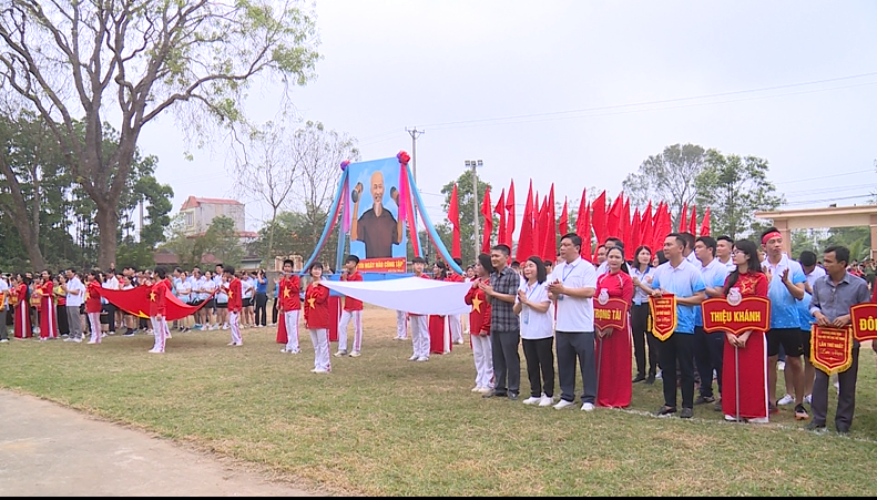 Khai mạc Đại hội Thể dục thể thao phường Đông Tiến