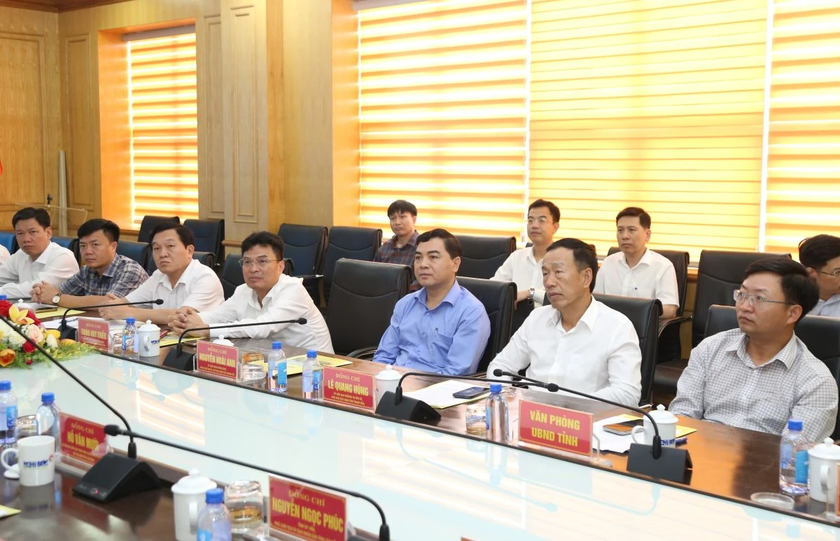 Đoàn công tác tỉnh Lâm Đồng thăm, làm việc tại Khu kinh tế Nghi Sơn