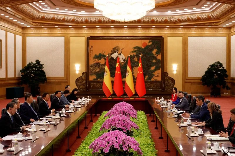 Lãnh đạo Trung Quốc và Tây Ban Nha cam kết tăng cường quan hệ