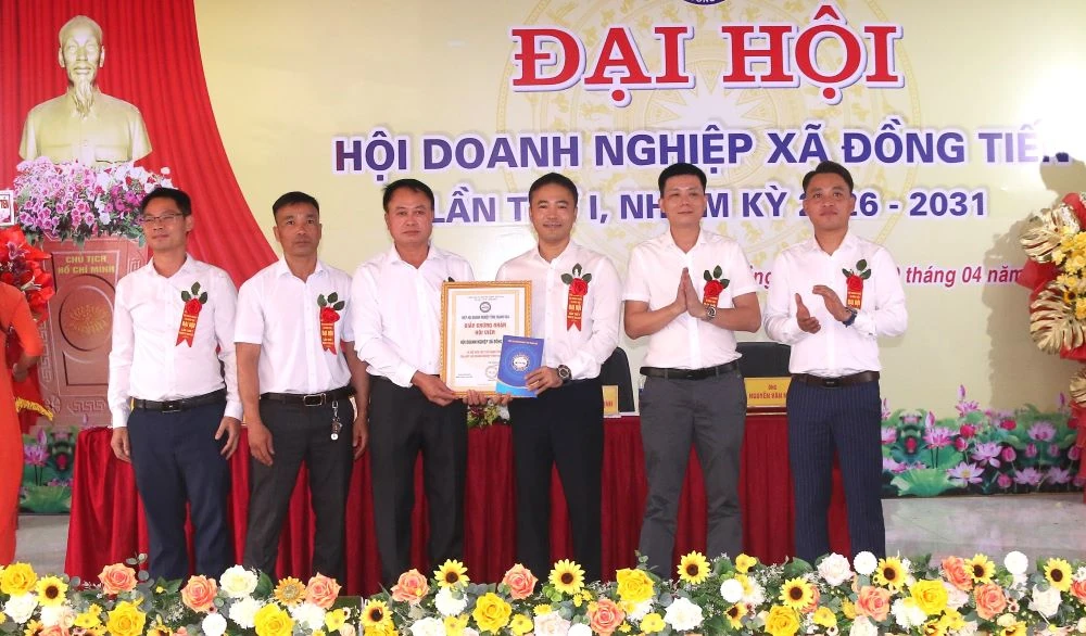 Đại hội Hội Doanh nghiệp xã Đồng Tiến lần thứ I, nhiệm kỳ 2026-2031
