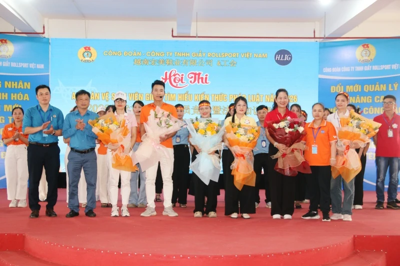 Hội thi “An toàn vệ sinh viên giỏi - Tìm hiểu kiến thức pháp luật” năm 2026